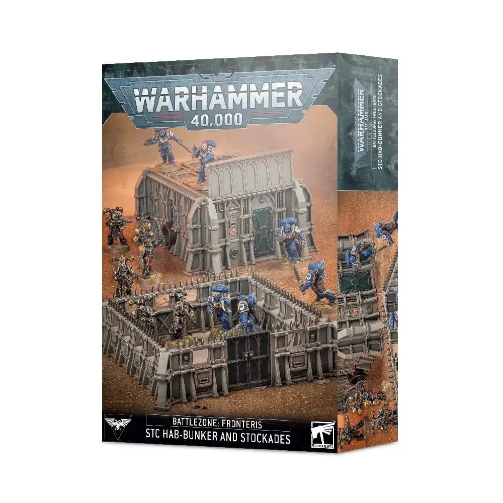 Warhammer 40k – Battlezone: Fronteris – STC Hab-Bunker and Stockades