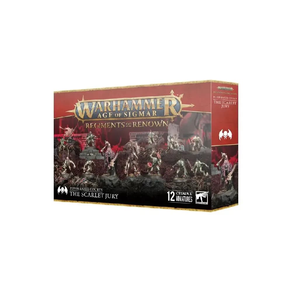 Warhammer AoS – Regiment of Renown: Flesh-eater Courts The Scarlet Jury