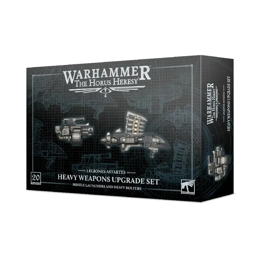 Warhammer The Horus Heresy – Heavy Weapons Upgrade Set: Missile Launchers and Heavy Bolters