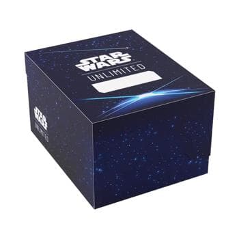 Gamegenic Star Wars: Unlimited Card Back Blue Twin Suns Soft Crate 100+
