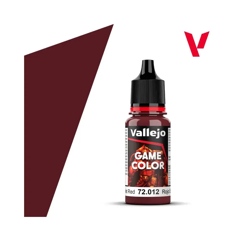 Vallejo Game Color: Scarlet Red – 72.012