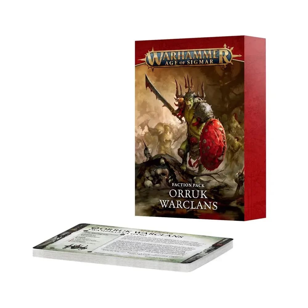 Warhammer AoS – Faction Pack: Orruk Warclans