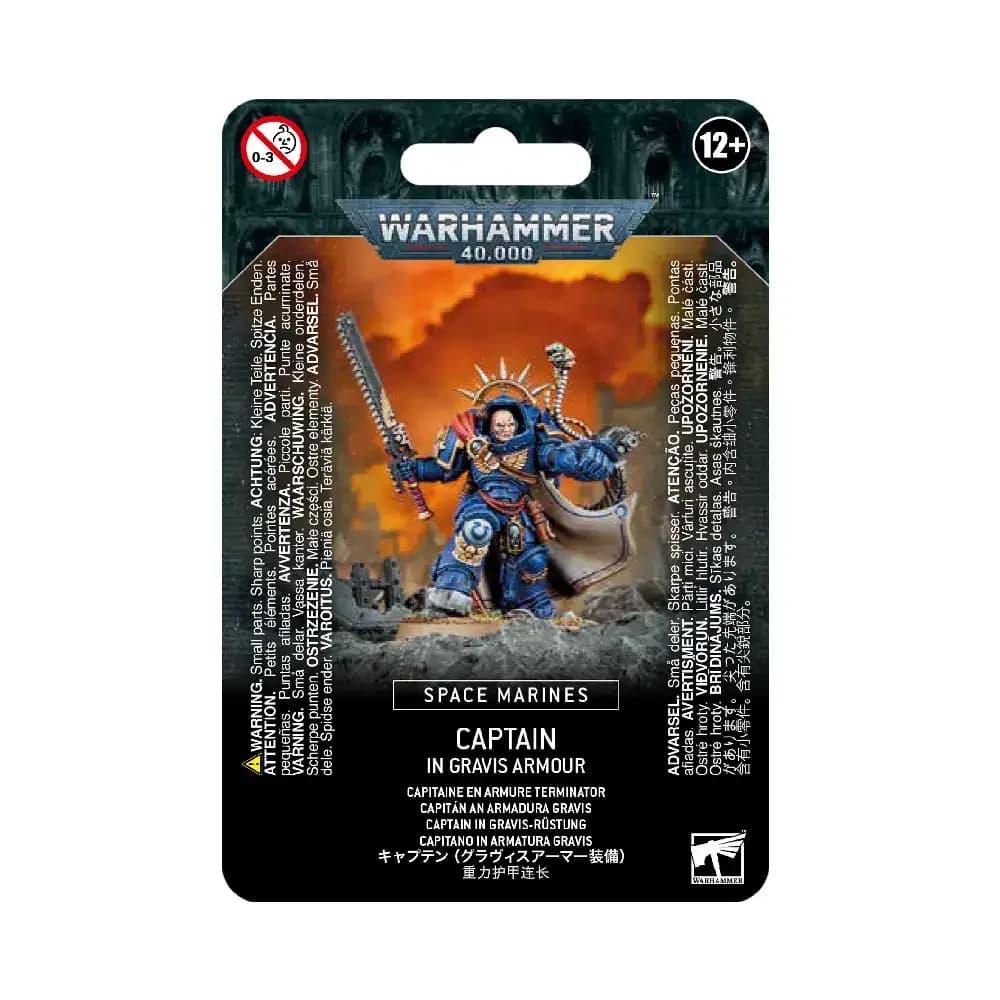 Warhammer 40k – Captain in Gravis Armour