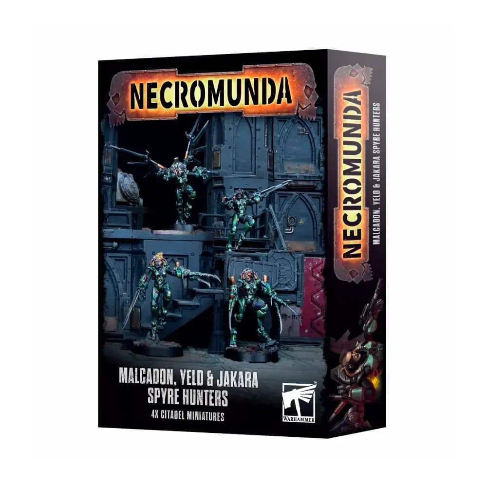 Necromunda – Malcadon, Yeld, and Jakara Spyre Hunters