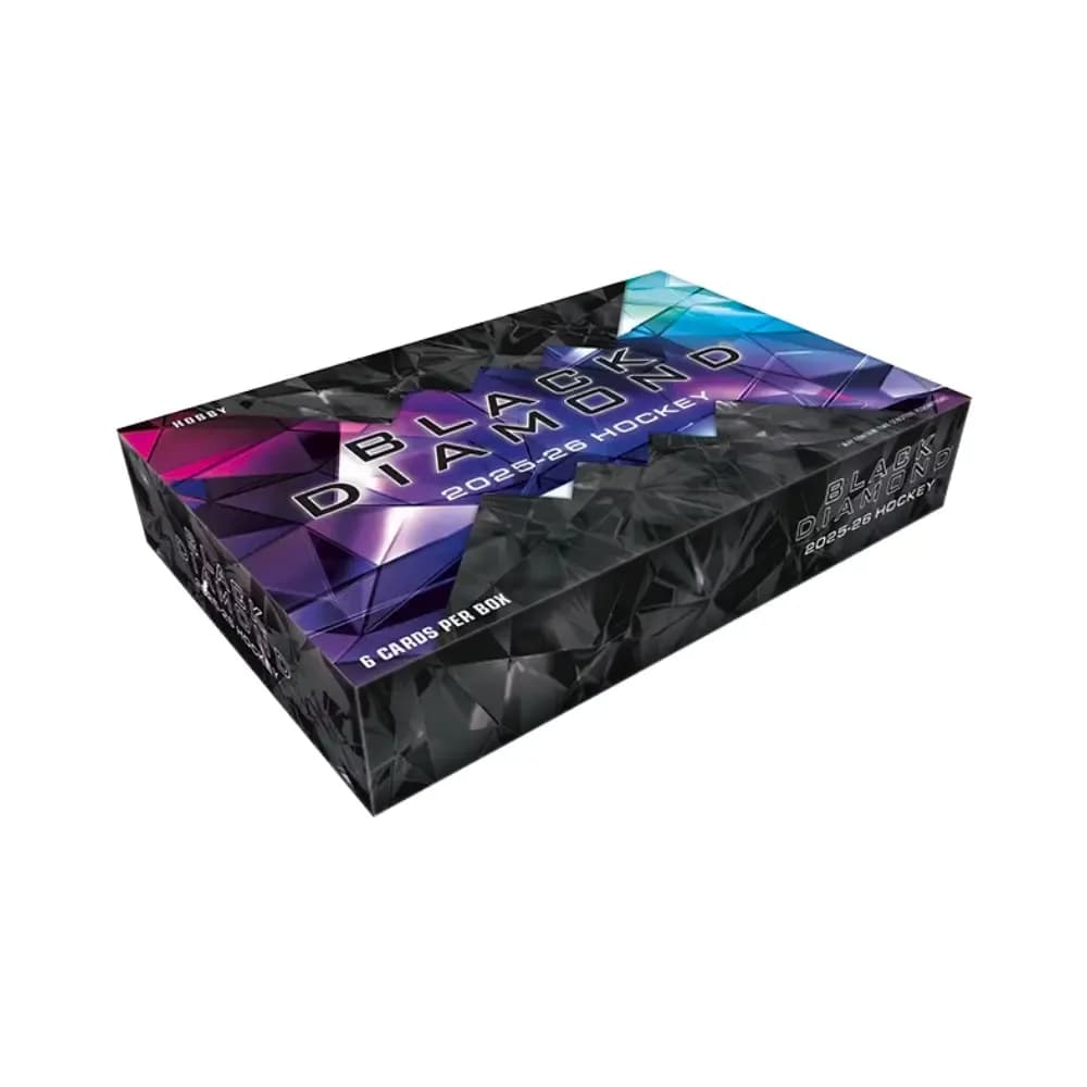 2025-26 Upper Deck Black Diamond Hockey Hobby Box