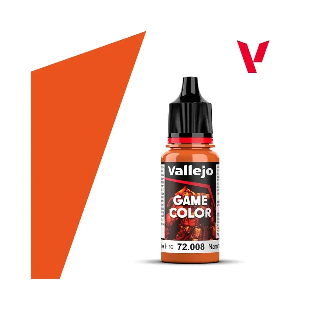 Vallejo Game Color: Orange Fire – 72.008