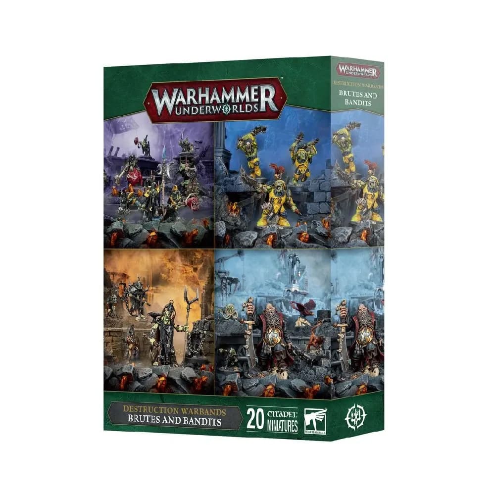Warhammer Underworlds – Destruction Warbands: Brutes and Bandits
