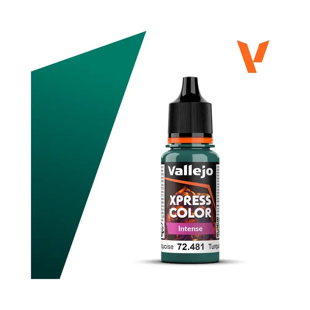 Vallejo Game Color Xpress Intense: Heretic Turquoise – 72.481