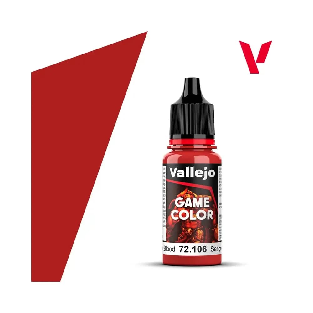 Vallejo Game Color: Scarlet Blood – 72.106