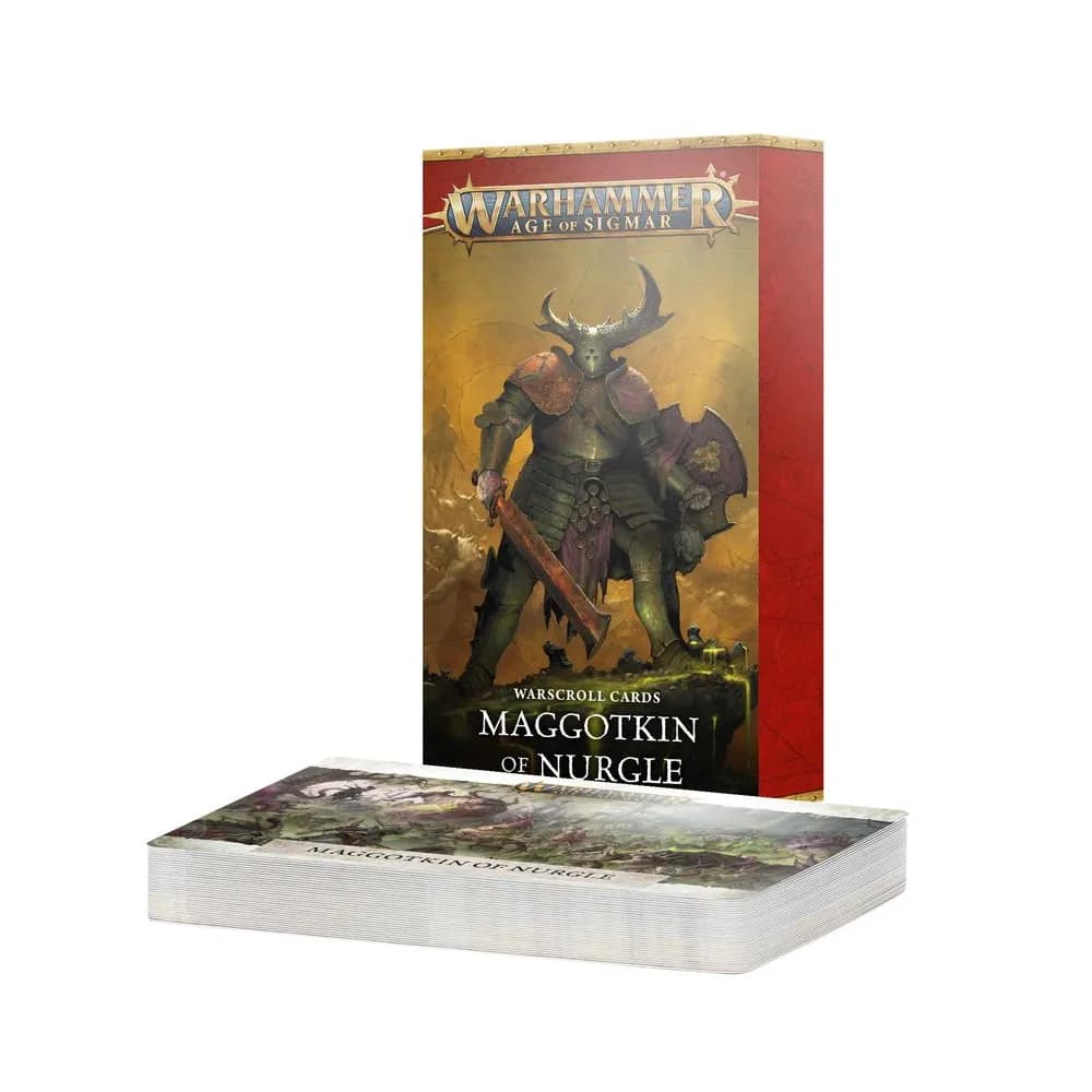 Warhammer AoS – Warscroll Cards: Maggotkin of Nurgle (4th edition)