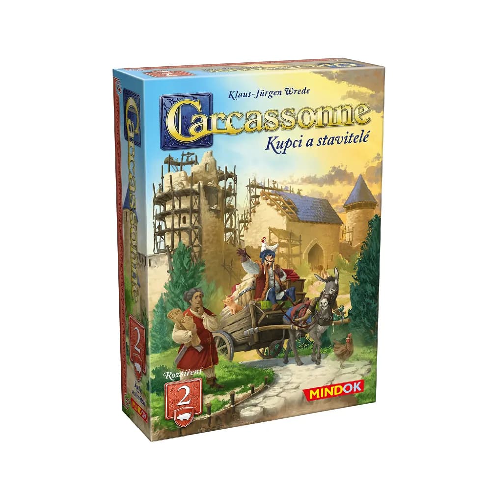 Carcassonne: rozšíření 2 – Kupci a stavitelé (2025)
