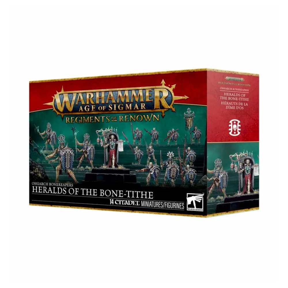 Warhammer AoS – Ossiarch Bonereapers: Heralds of the Bone-tithe