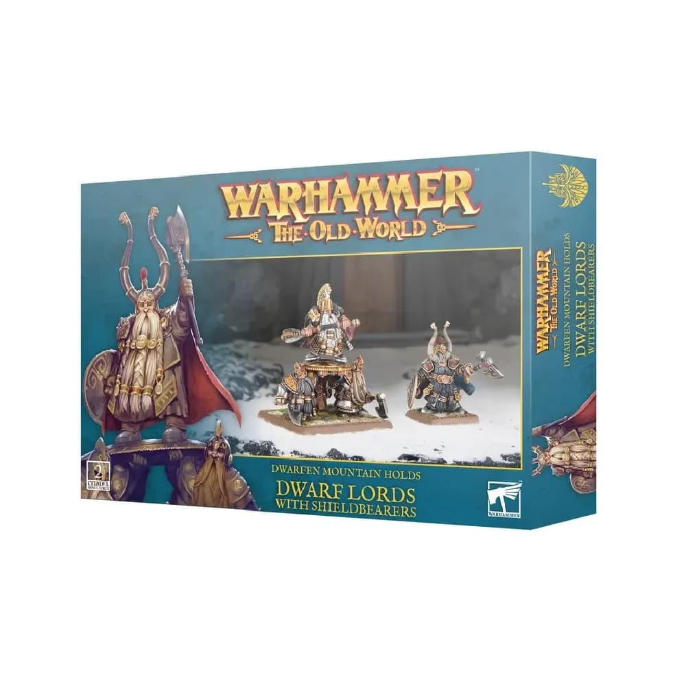 Warhammer: The Old World – Dwarf Lords with Shieldbearers