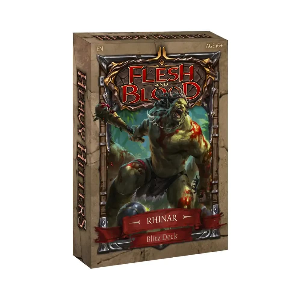 Flesh and Blood: Heavy Hitters Blitz Deck Rhinar