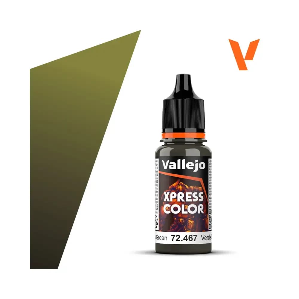 Vallejo Game Color Xpress: Camouflage Green – 72.467