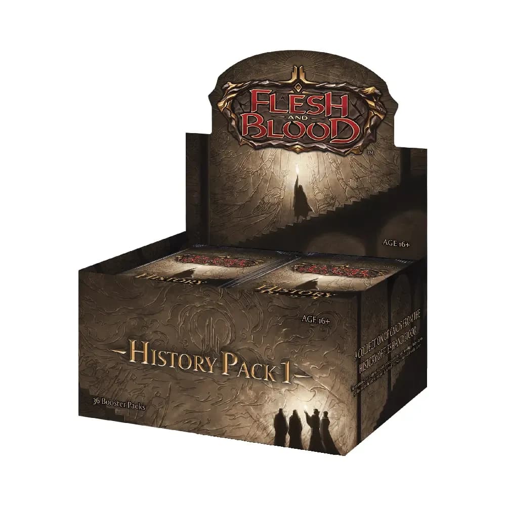 Flesh and Blood History Pack 1 Black Label Booster Box (French; NM)