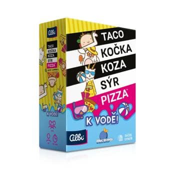 Taco, kočka, koza, sýr, pizza – K vodě
