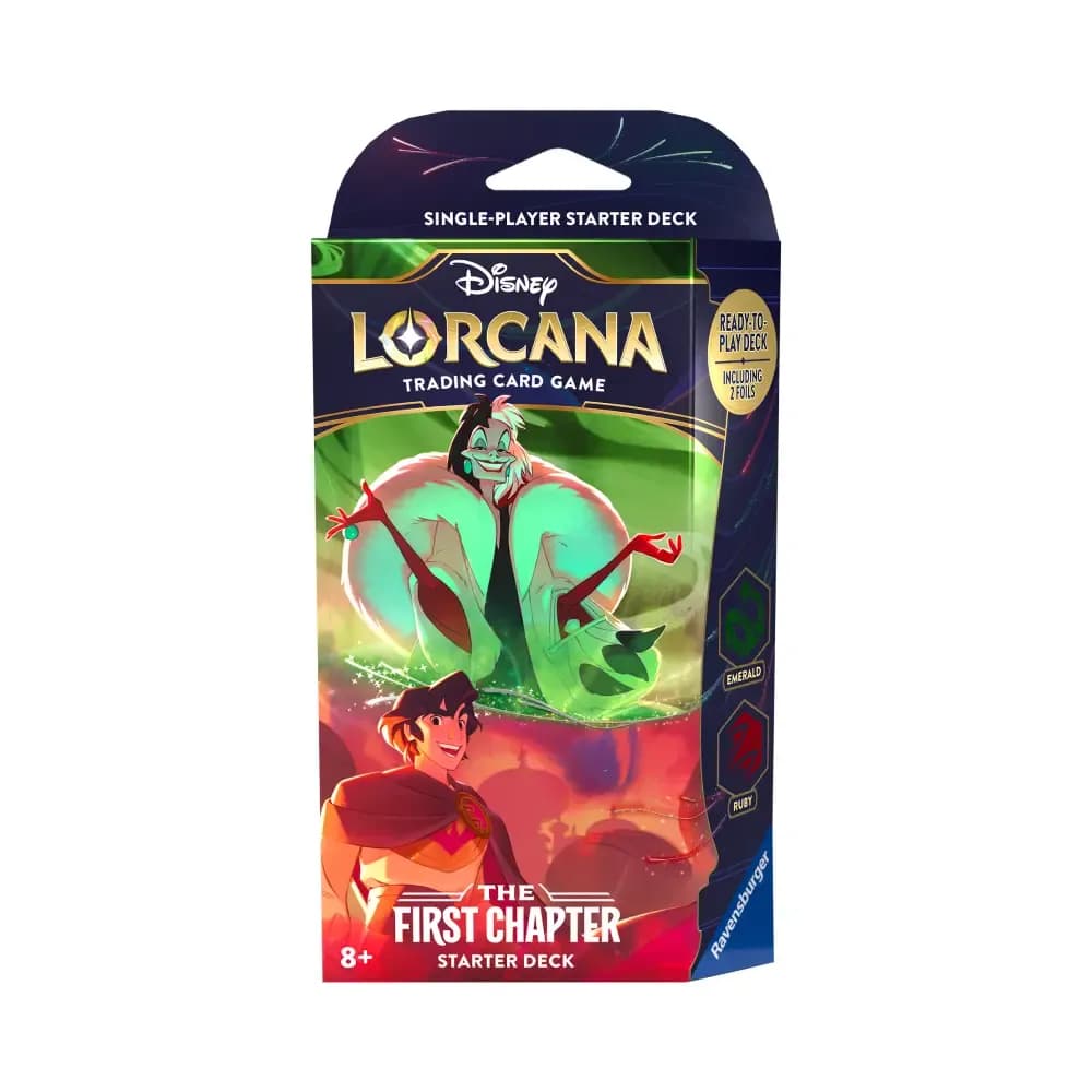 Lorcana: The First Chapter Emerald & Ruby Starter Deck