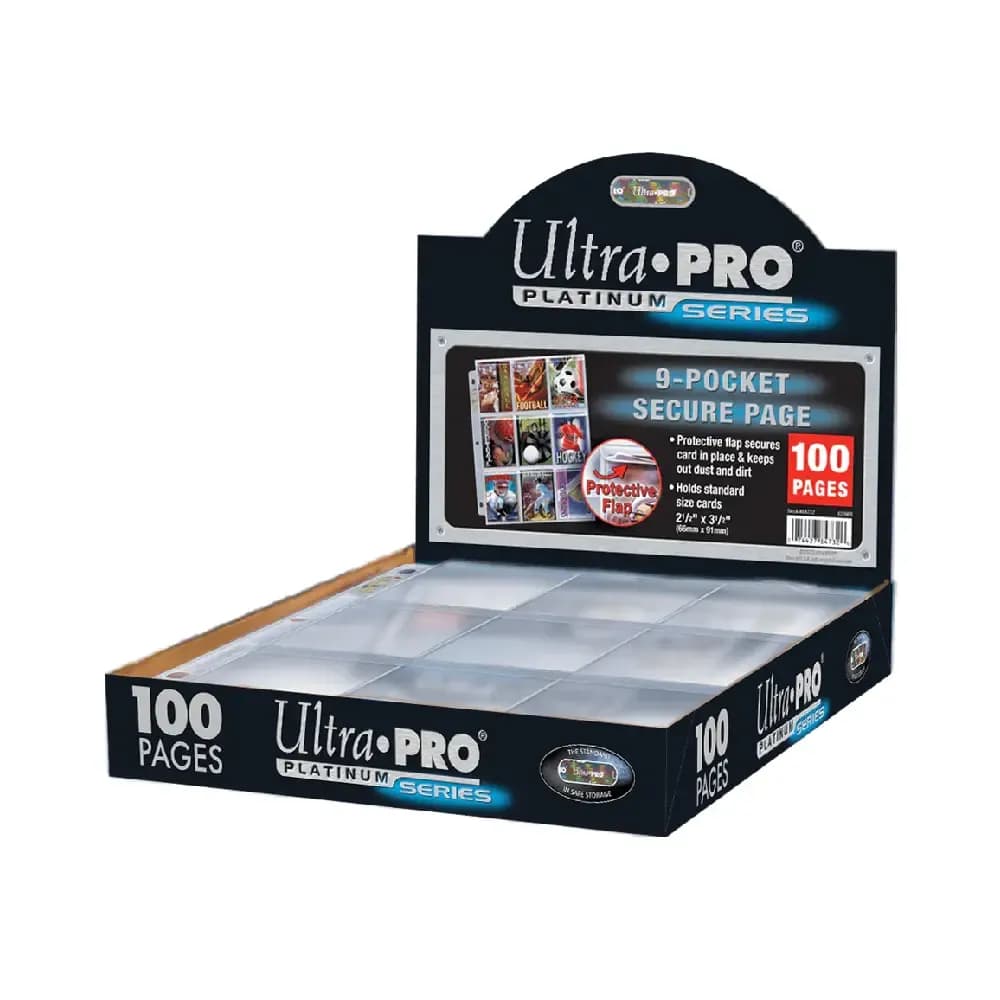 Ultra PRO Secure Platinum stránky do alba – 3 díry (100 ks)