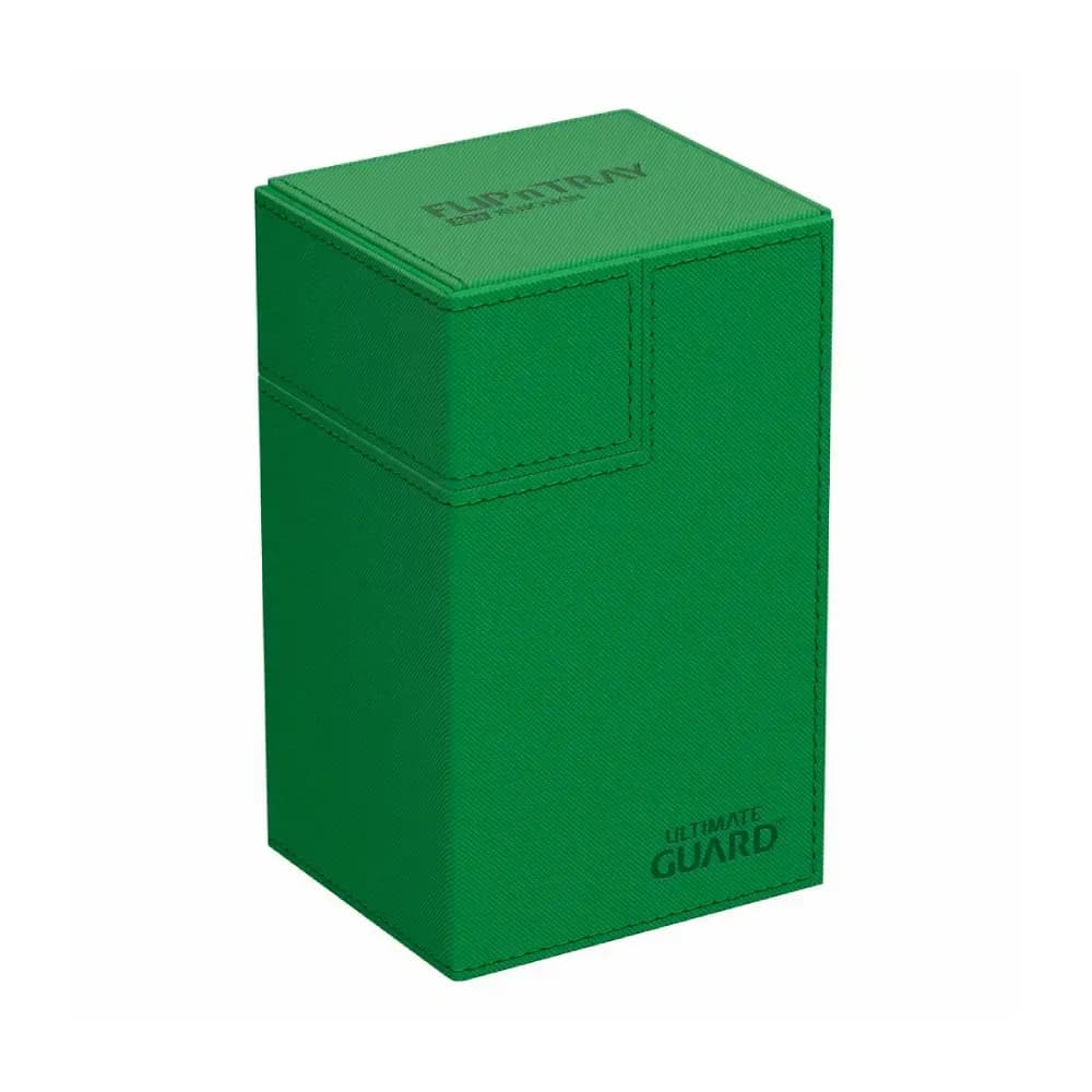 Ultimate Guard Flip'n'Tray Xenoskin Monocolor 80+ (zelený)