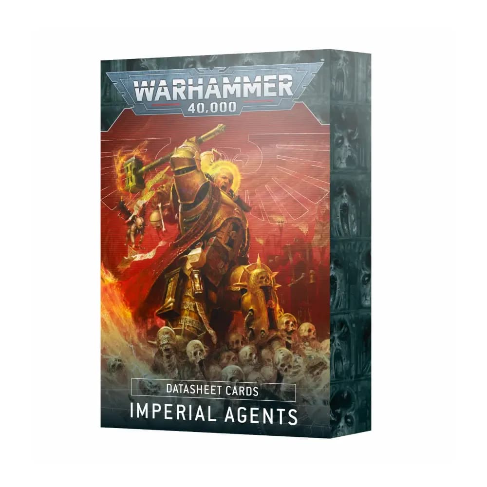 Warhammer 40k – Datasheet Cards: Imperial Agents (10. edice)