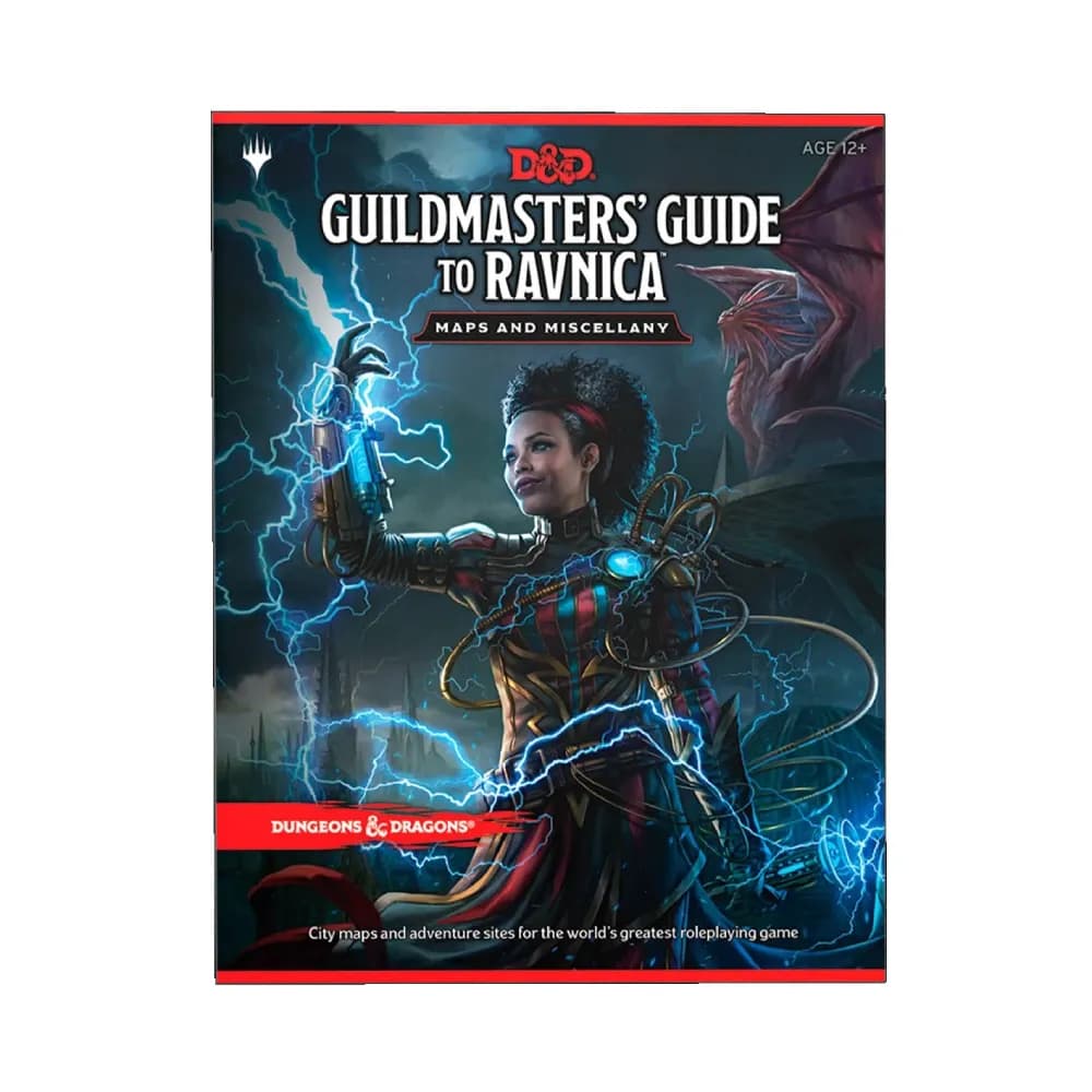 Dungeons and Dragons – Guildmasters' Guide to Ravnica – mapy a další