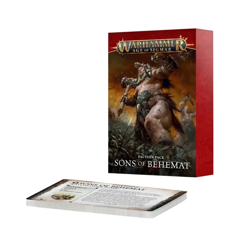 Warhammer AoS – Faction Pack: Sons of Behemat