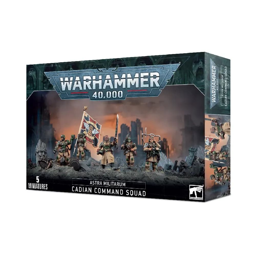 Warhammer 40k – Cadian Command Squad