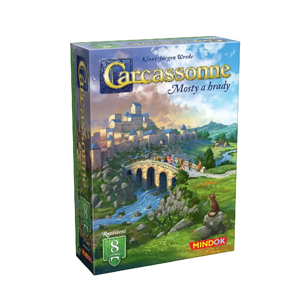 Carcassonne: rozšíření 8 – Mosty a hrady (2025)