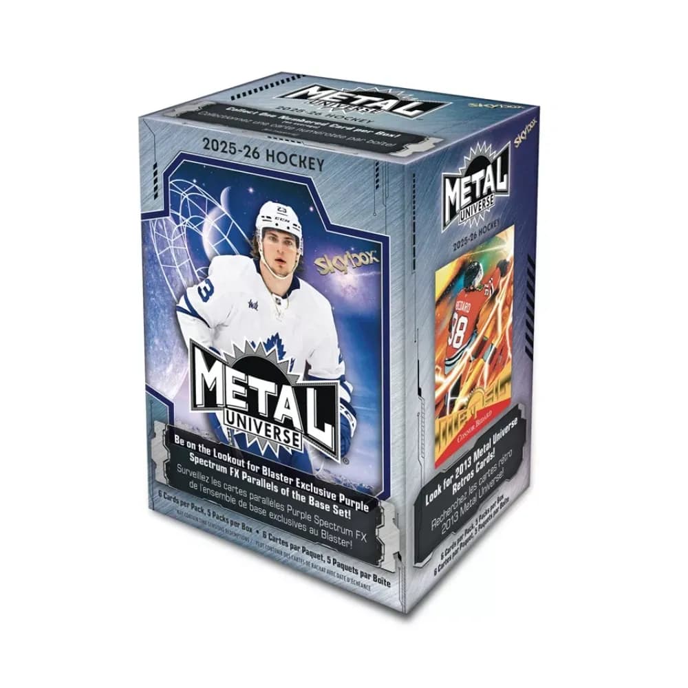 2025-26 Upper Deck Skybox Metal Universe Hockey Blaster Box