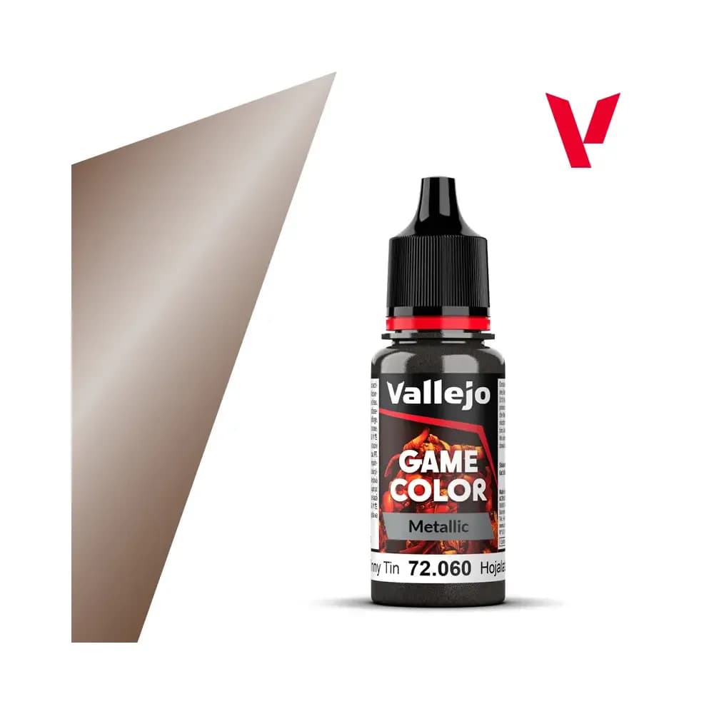 Vallejo Game Color Metallic: Tinny Tin – 72.060