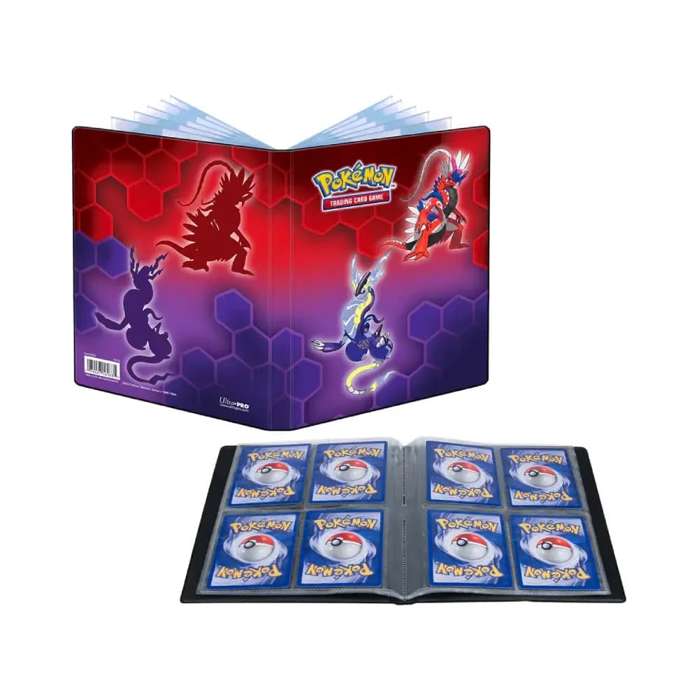 Ultra PRO Koraidon & Miraidon binder – 4 kapsy