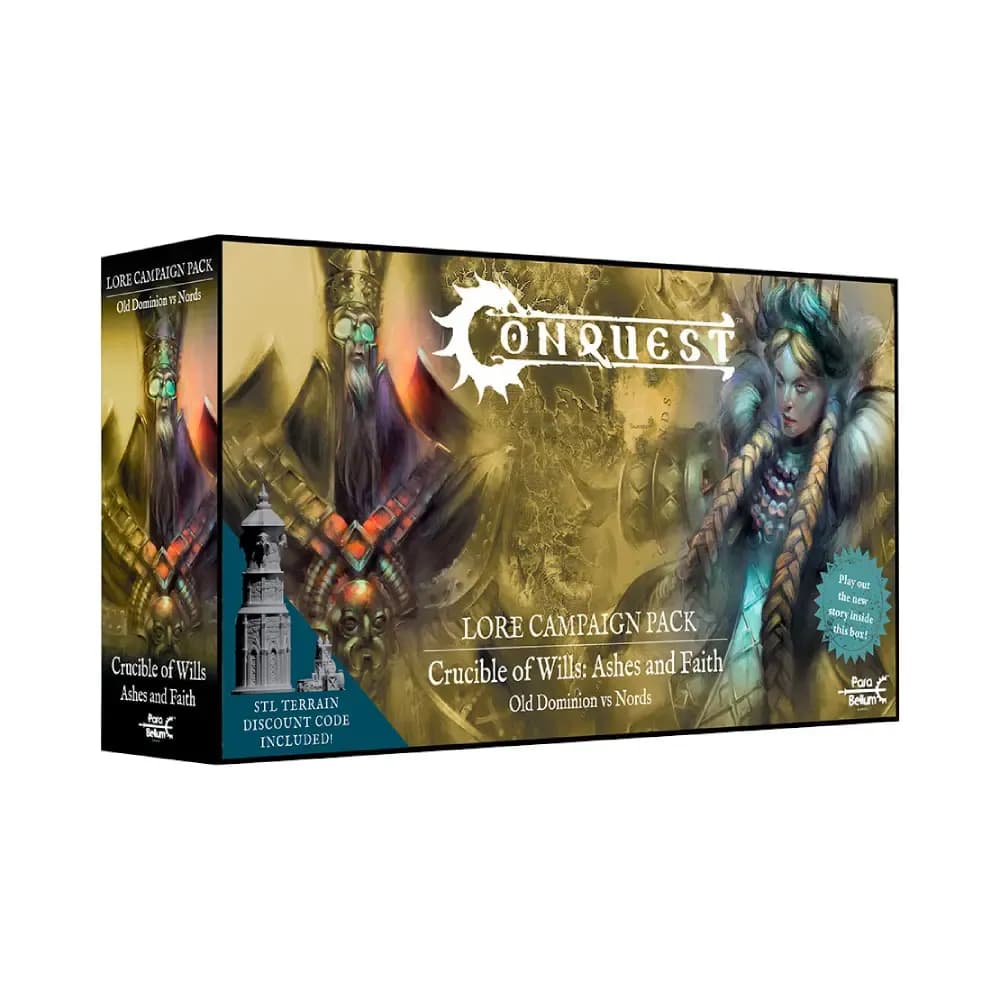 Conquest – Lore Campaign Pack – Crucible Of Wills: Ashes and Faith