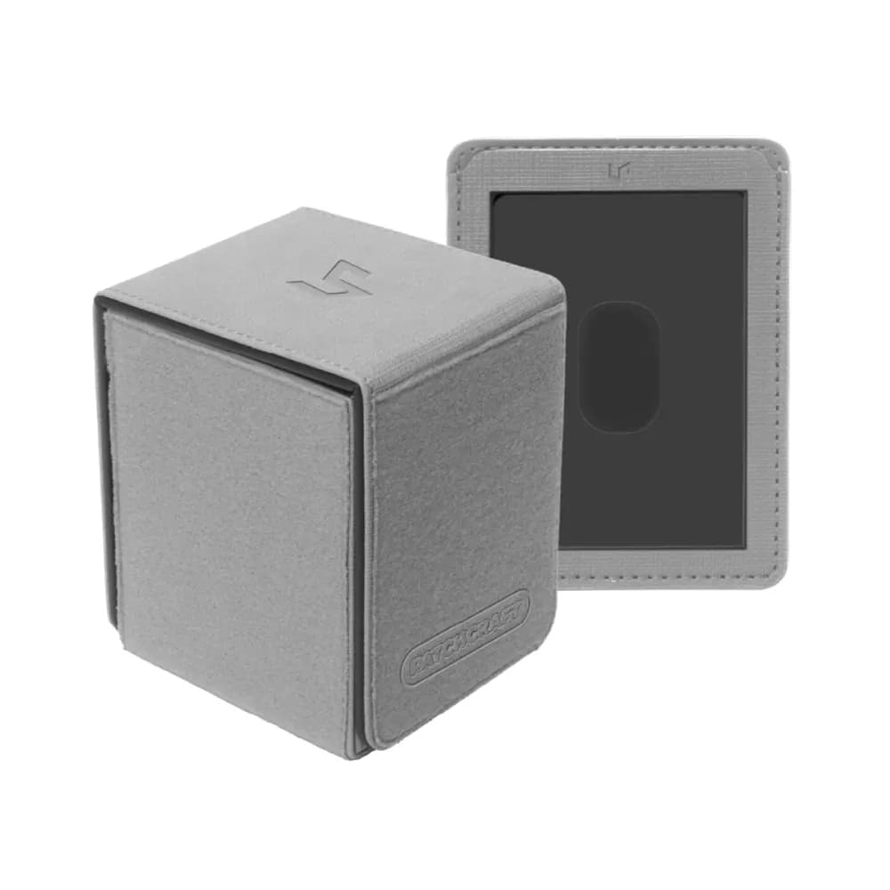 Ultra PRO Patchcraft Alcove Flip deck box – šedý
