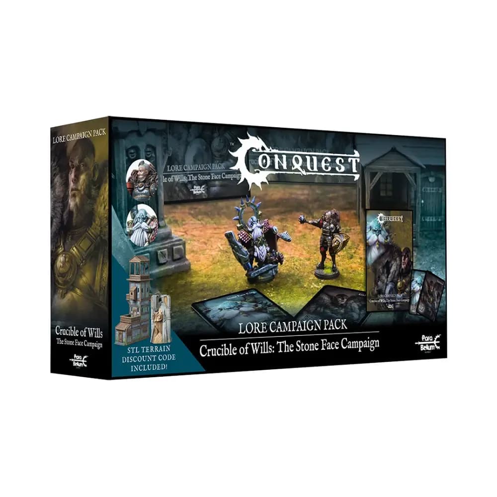 Conquest – Lore Campaign Pack – Crucible Of Wills: The Stone Face Campaign