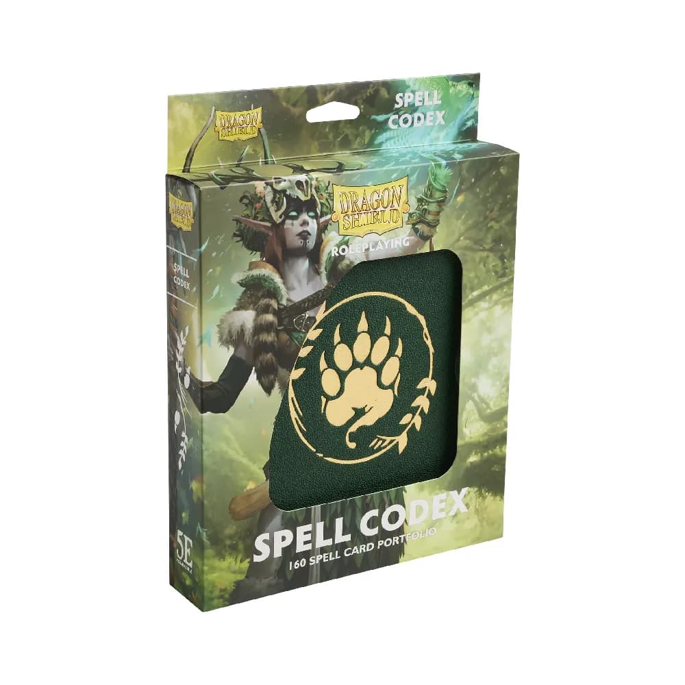Dragon Shield RPG Spell Codex – Forest Green (zelený)