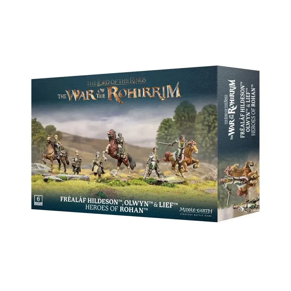 Middle-earth SBG – Fréaláf Hildeson, Olwyn & Lief, Heroes of Rohan