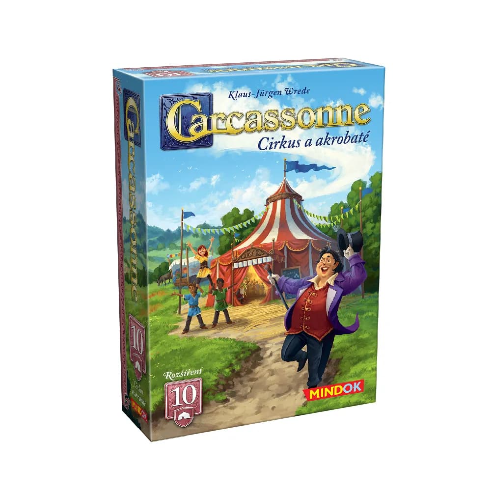 Carcassonne: rozšíření 10 – Cirkus a akrobaté