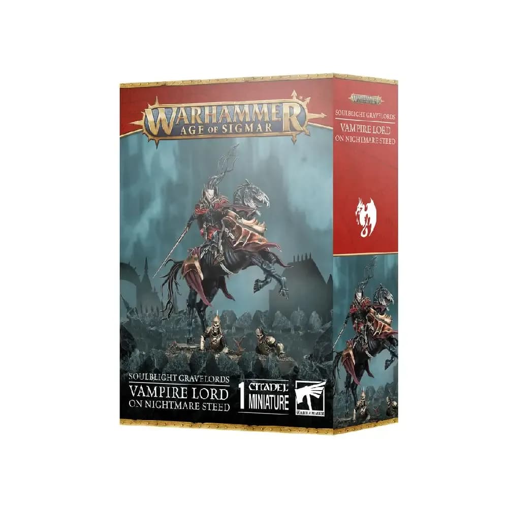Warhammer AoS – Soulblight Gravelords: Vampire Lord on Nightmare Steed