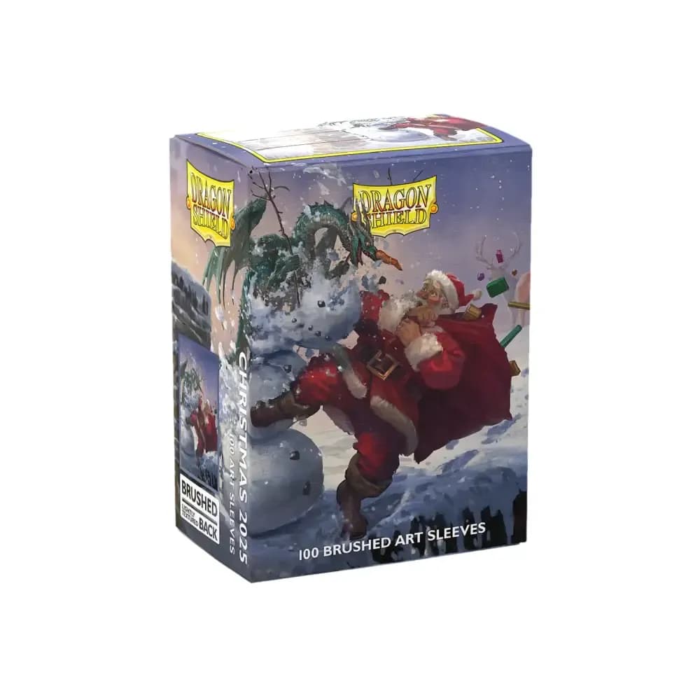 Dragon Shield Brushed obaly – Brushed Christmas 2025 (strukturované,100 ks)