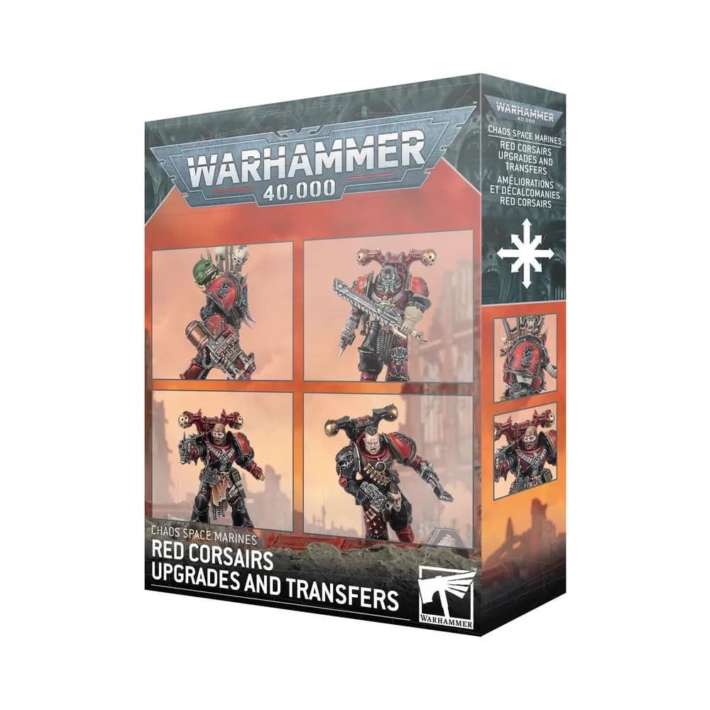 Warhammer 40k – Chaos Space Marines: Red Corsairs Upgrades and Transfers