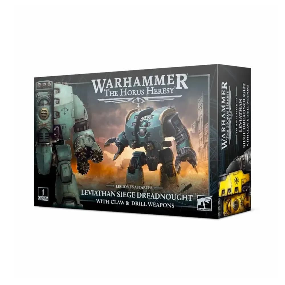 Warhammer The Horus Heresy – Leviathan Siege Dreadnought with Claw & Drill Weapons