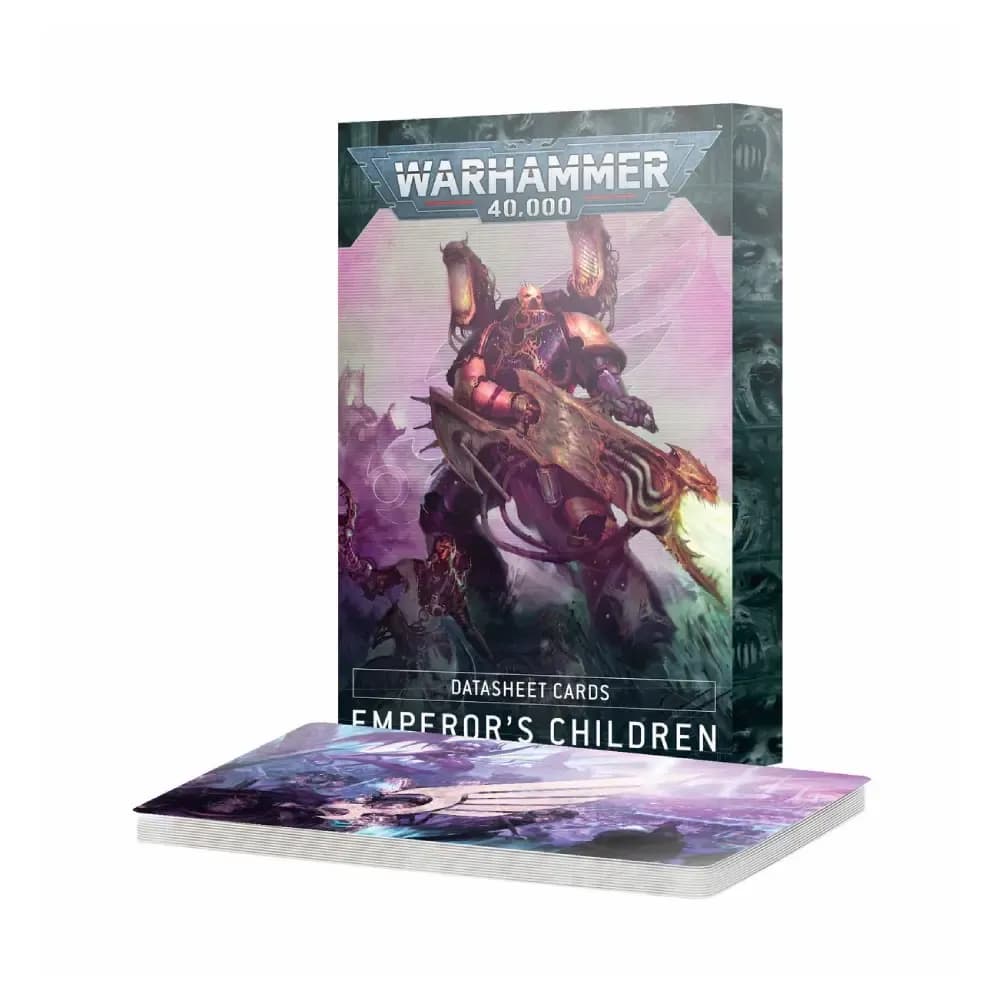 Warhammer 40k – Datasheet Cards: Emperor's Children (10. edice)