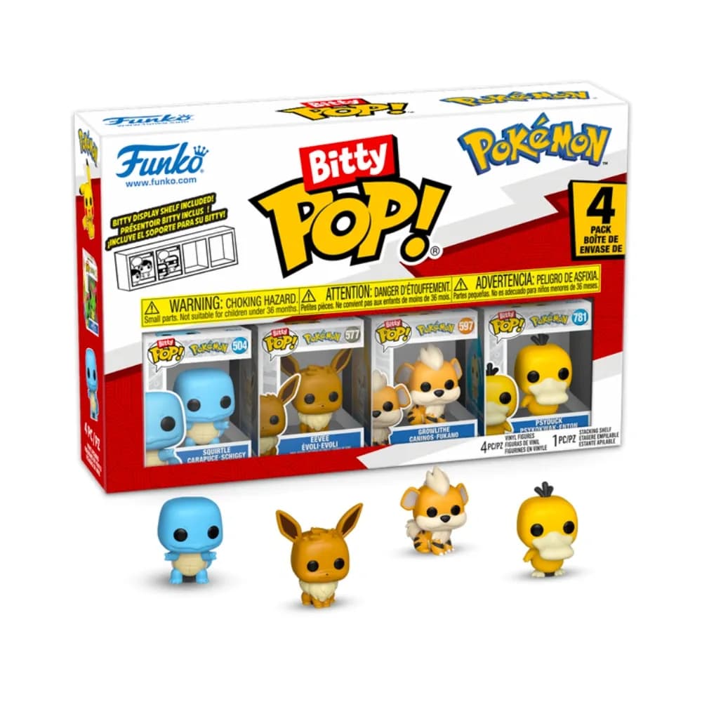 Funko Bitty POP! Pokémon 4-Pack Series 4