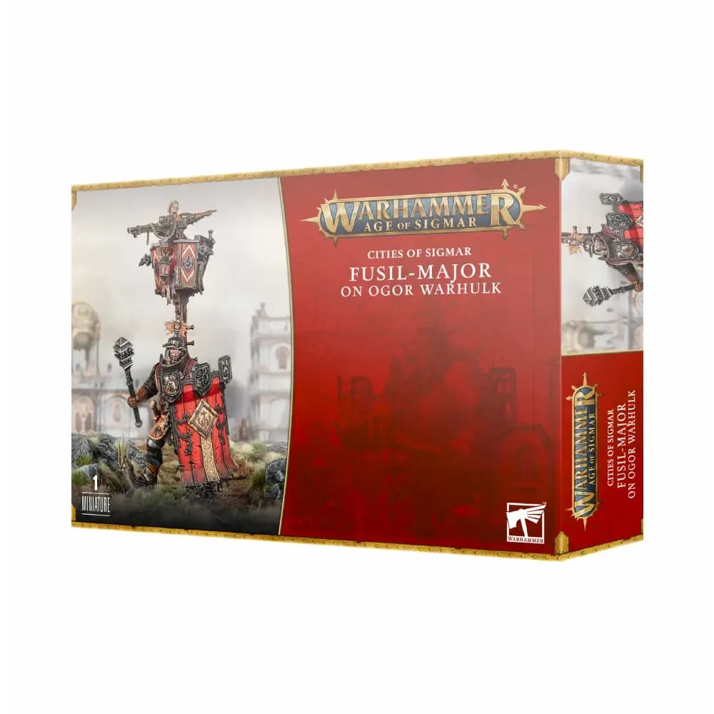 Warhammer AoS – Fusil-Major on Ogor Warhulk