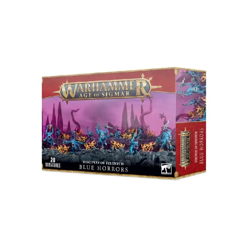 Warhammer AoS – Disciples of Tzeentch: Blue Horrors and Brimstone Horrors