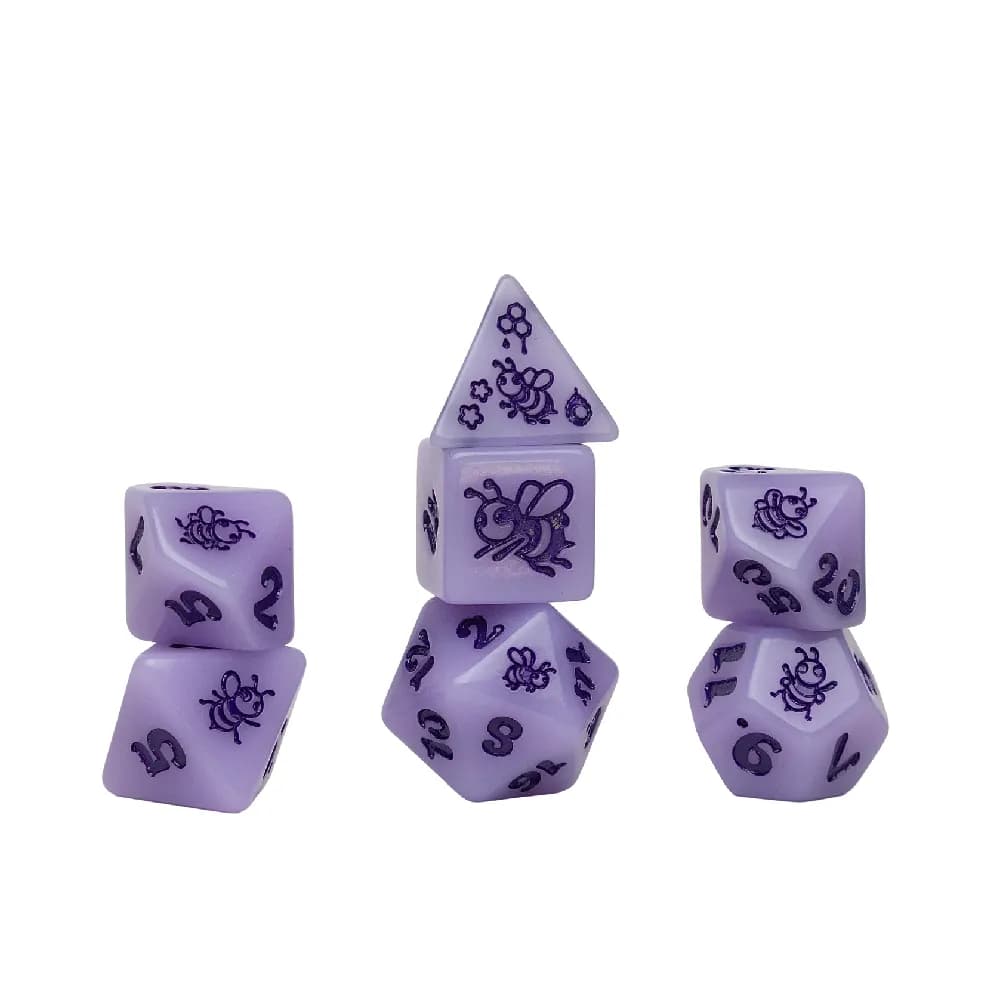 Sirius Dice – Animal Series: Royal Nectar sada vícestěnných kostek