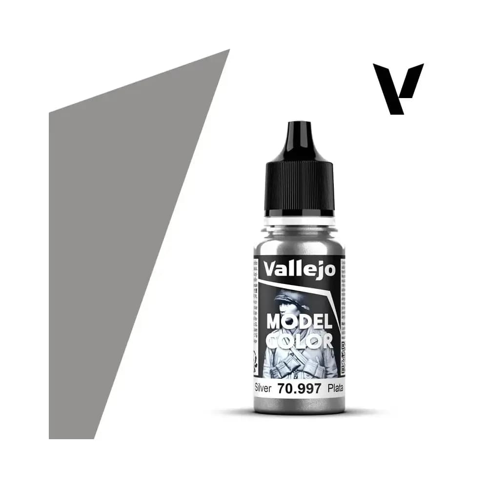 Vallejo Model Color: Silver – 70.997