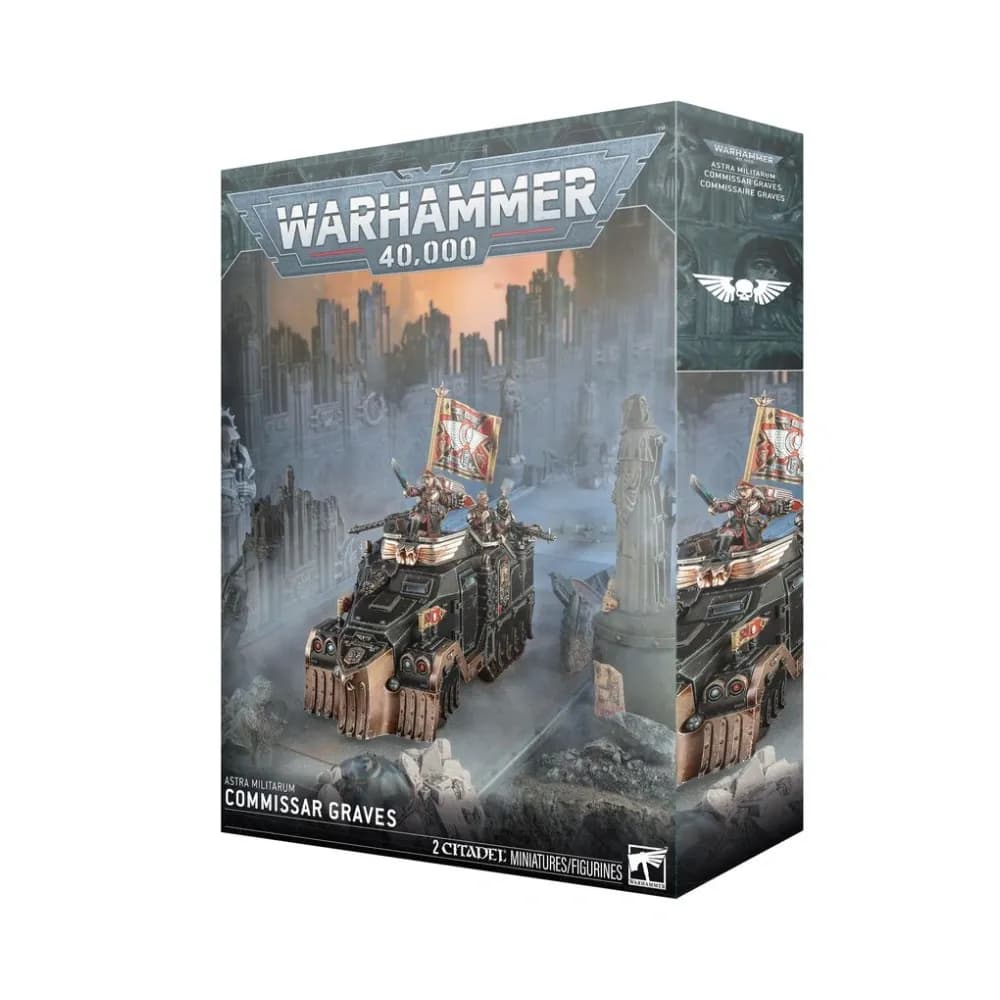 Warhammer 40k – Astra Militarum: Commissar Graves