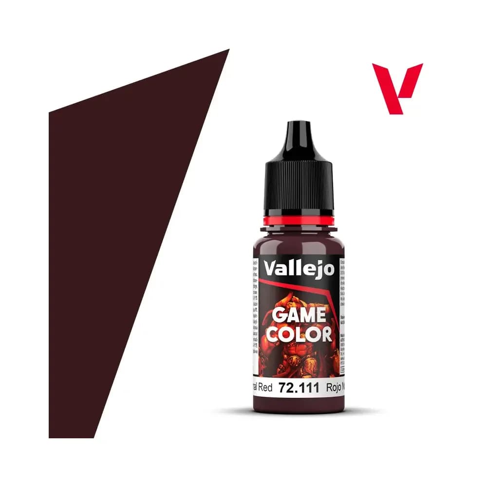 Vallejo Game Color: Nocturnal Red – 72.111